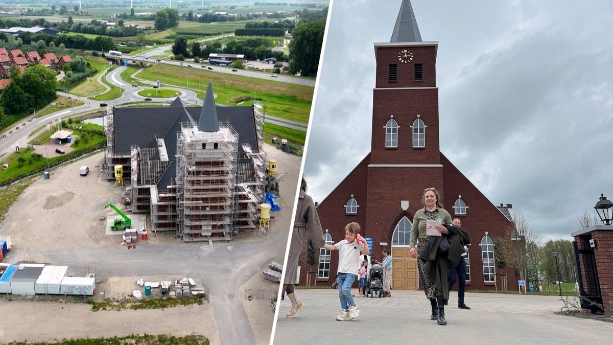 Megakerk opent deuren: 3000 bezoekers voor eerste dienst