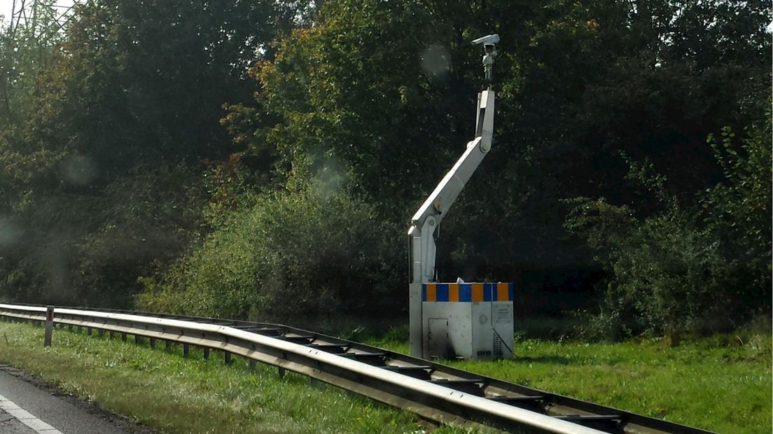 Eén van de camera's bij Almelo