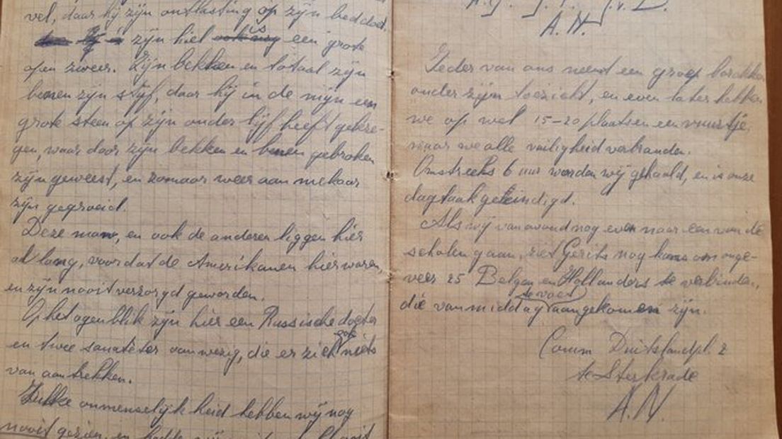De dagboeken van de opa van Kocken.