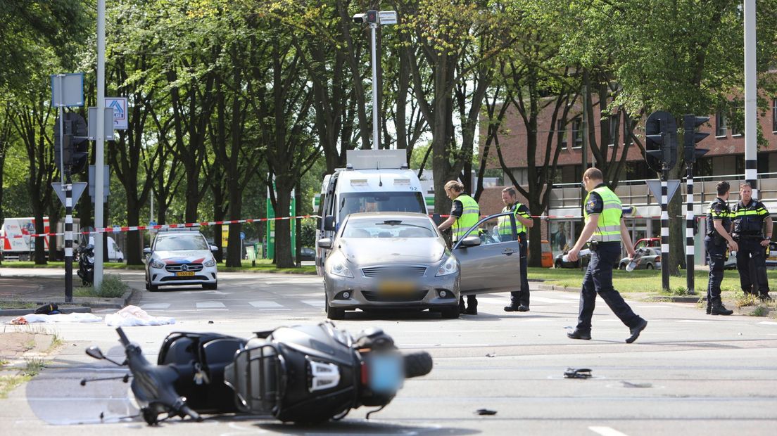 Scooterongeluk Oude Haagweg