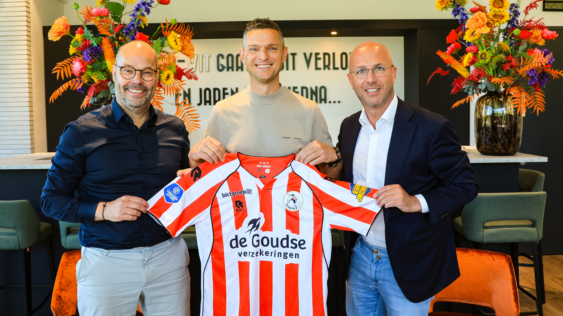 Rogier Meijer is de nieuwe trainer van Sparta