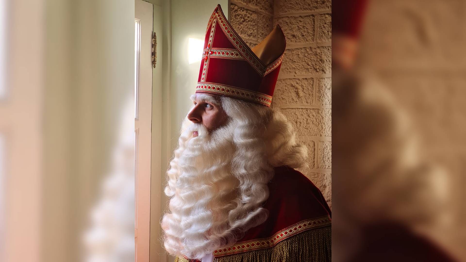 Sinterklaas Bas Schoute (26) uit Brielle