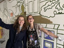 Honderden Meppelers helpen met beschilderen van fietstunnel: 'Kijk, dit heb ik gedaan!'