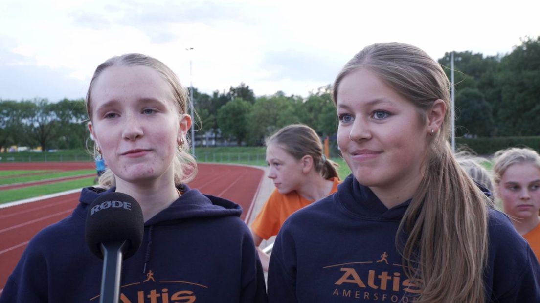 Jonge atleten bij Altis.