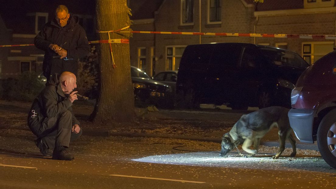 Onderzoek in de Edisonstraat.