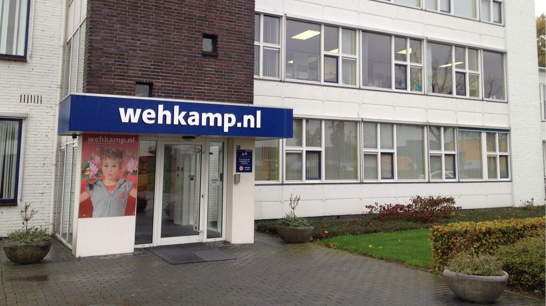 Het distributiecentrum van Wehkamp in Dedemsvaart