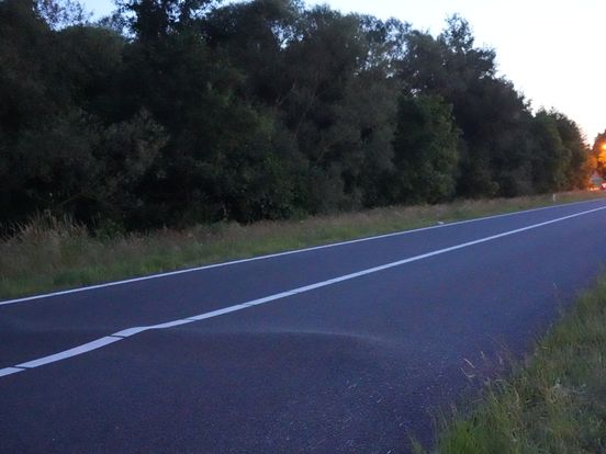 Afrit A37 weer zo goed als vlak, al 'voel je het nog het nog wel als je er overheen rijdt'