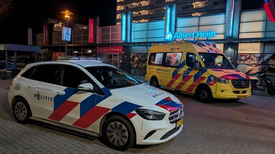 Aanhouding bij steekincident • man valt van fiets