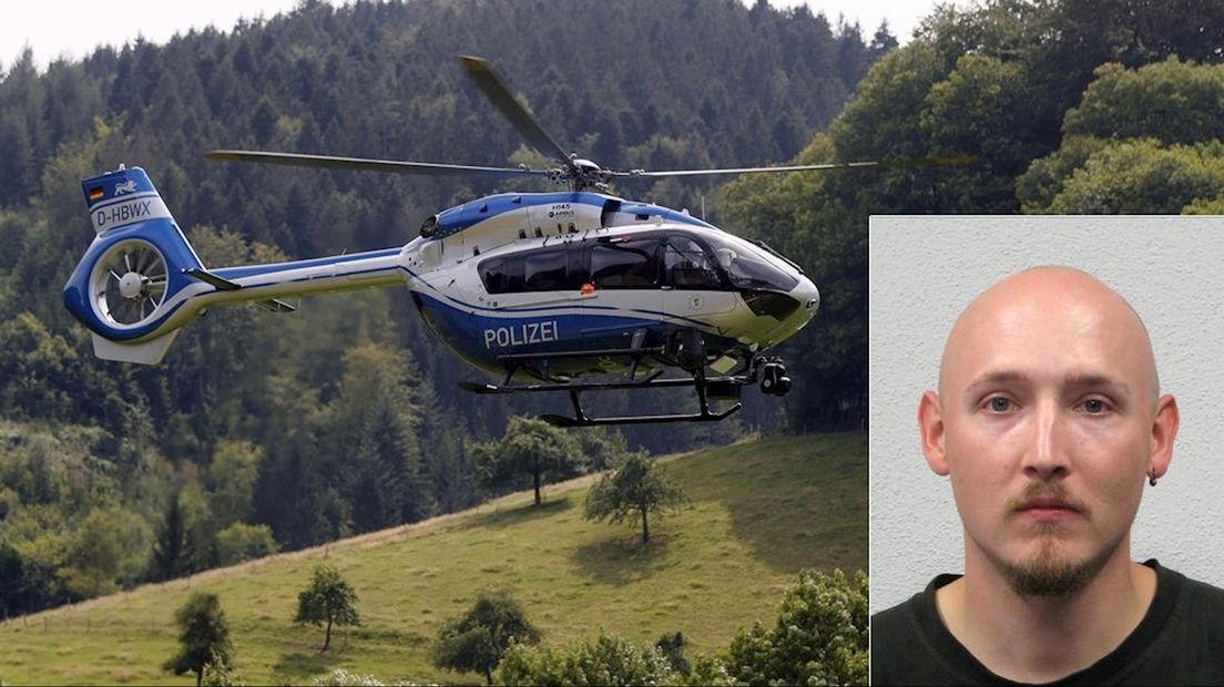 De Duitse politie zoekt in het Zwarte Woud naar 'Wald-Rambo'