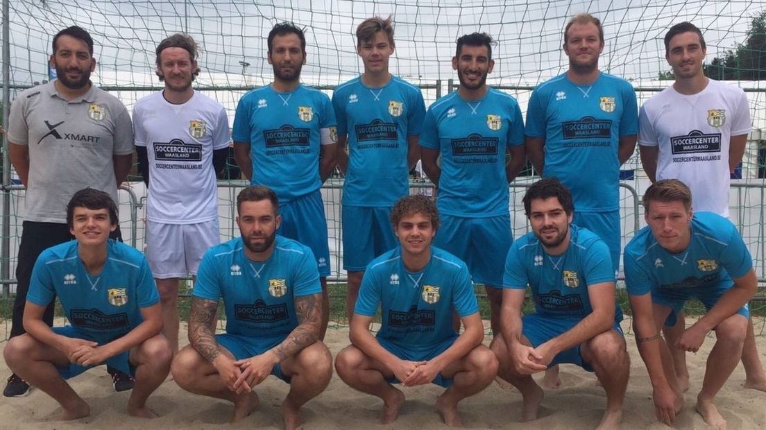 Beach Soccer Zeeland eindigt het seizoen teleurstellend