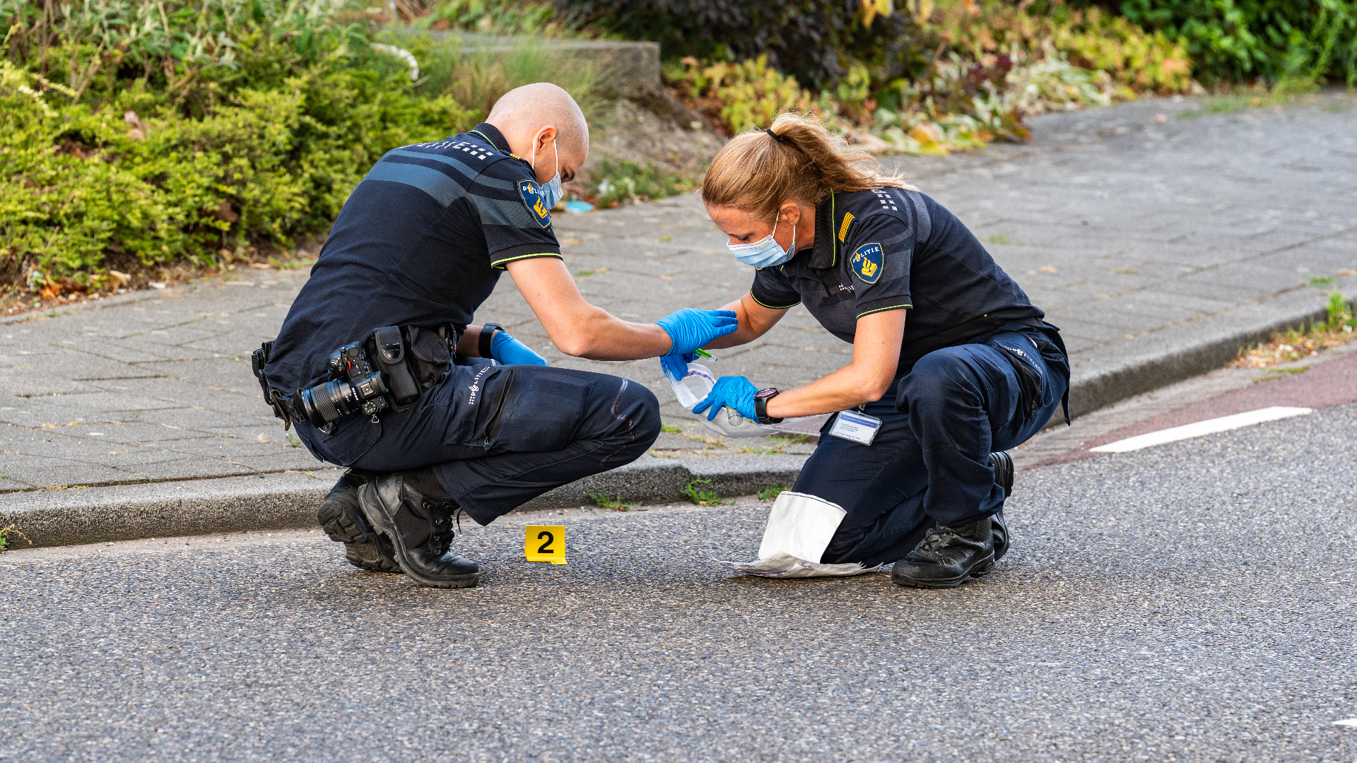 Onderzoek op bedrijventerrein Schiedam
