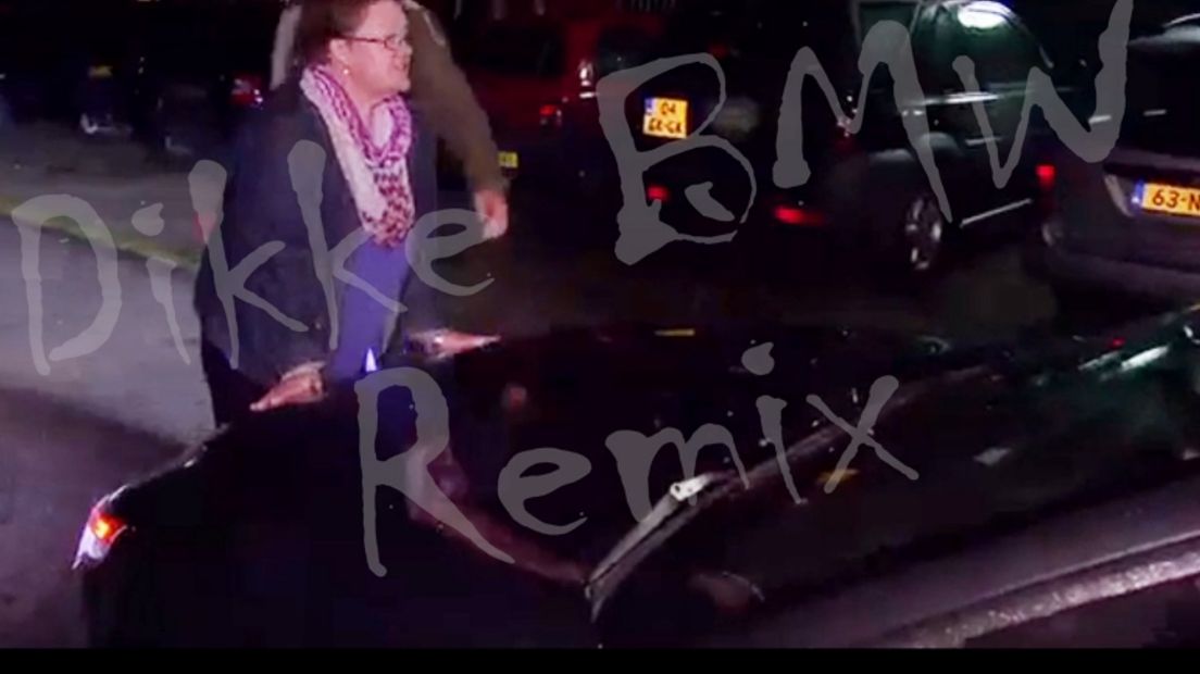'Dikke BMW in de mix' (Rechten: screenshot youtube/com/MoslyBach)