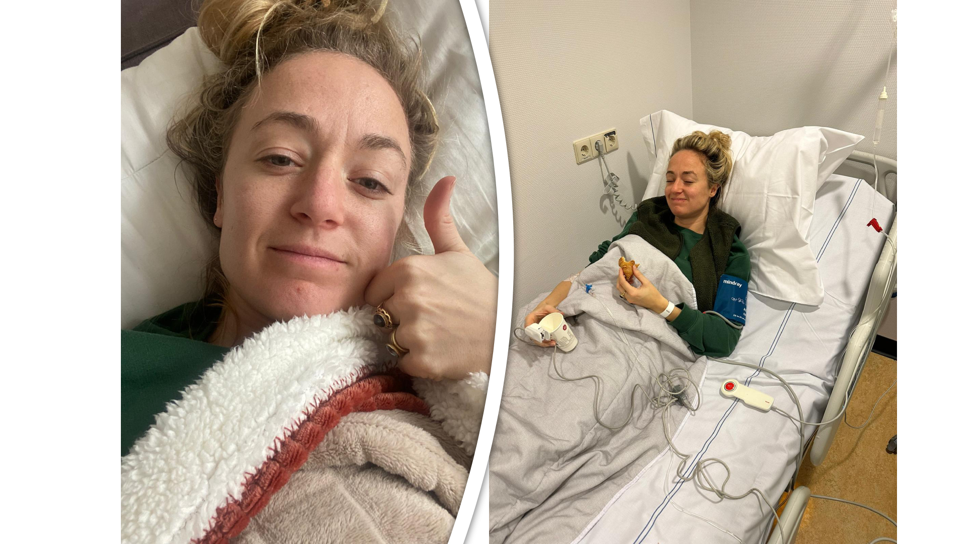 Robin Versnel (33) herstelde van borstkanker