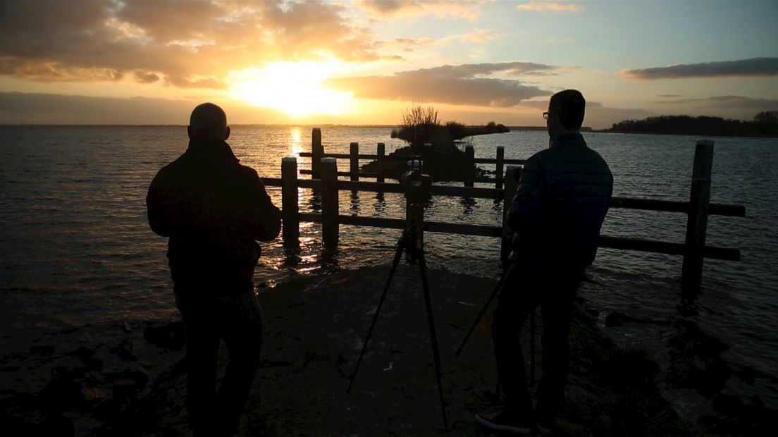 Fotografen Erik Eenkhoorn en Pieter Polman