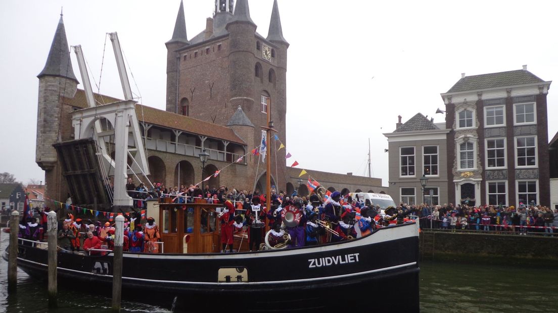 Aankomst van Sinterklaas in Zierikzee