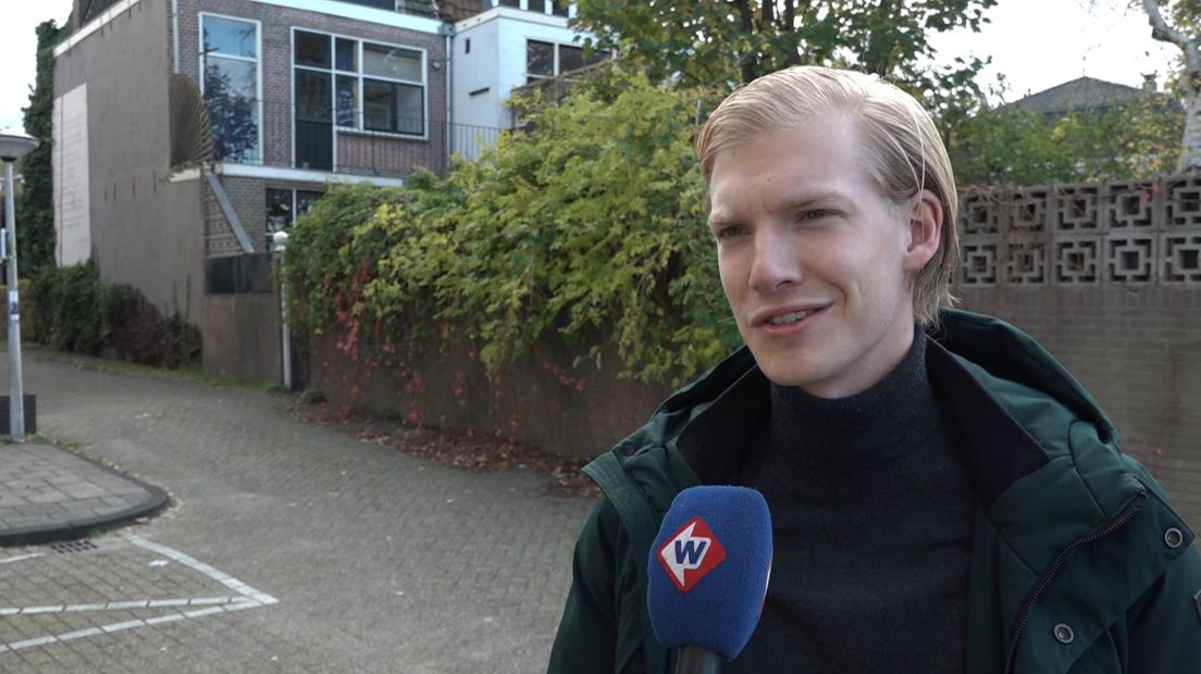 Max woonde in Leiden maar moest zijn kamer uit