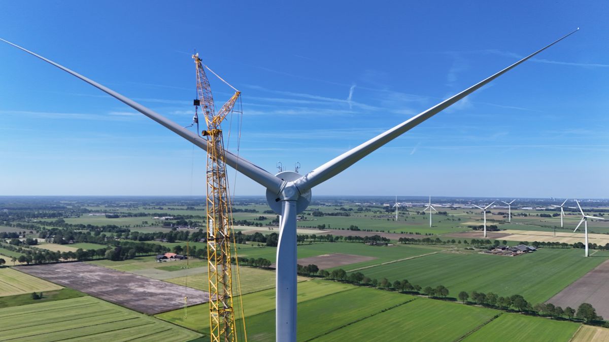 Windmolen in Nieuwleusen weer hersteld na brand: 'Sneller dan verwacht'
