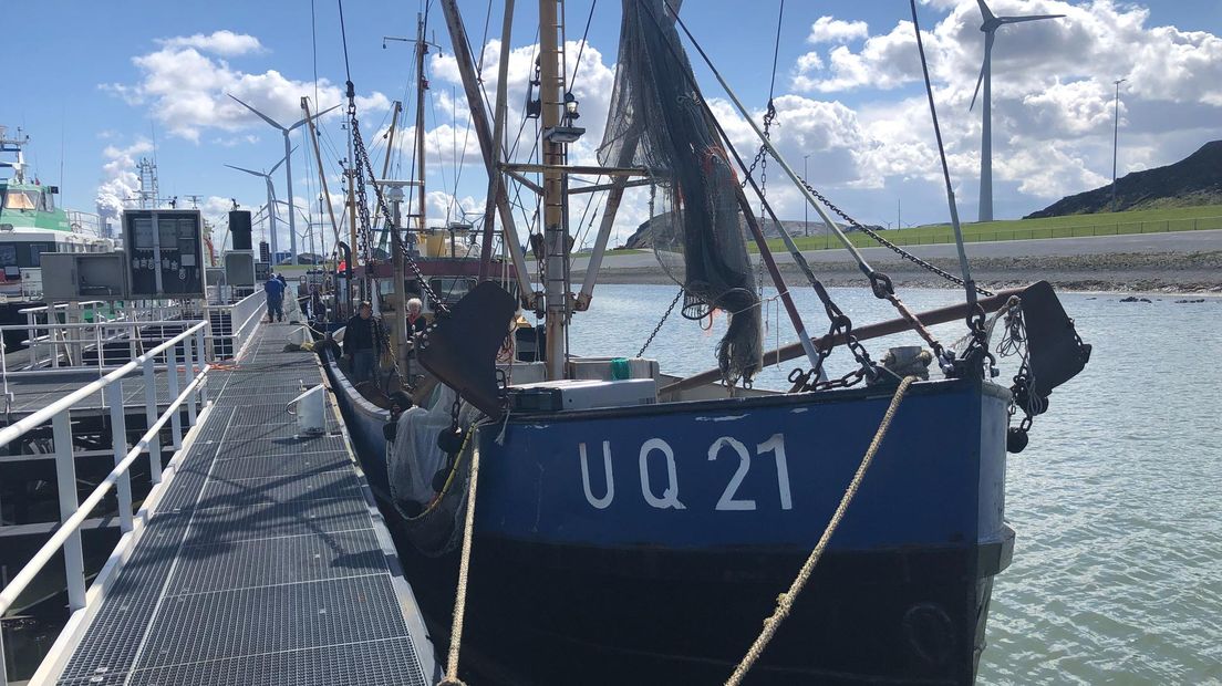 De UQ 21 in de Eemshaven