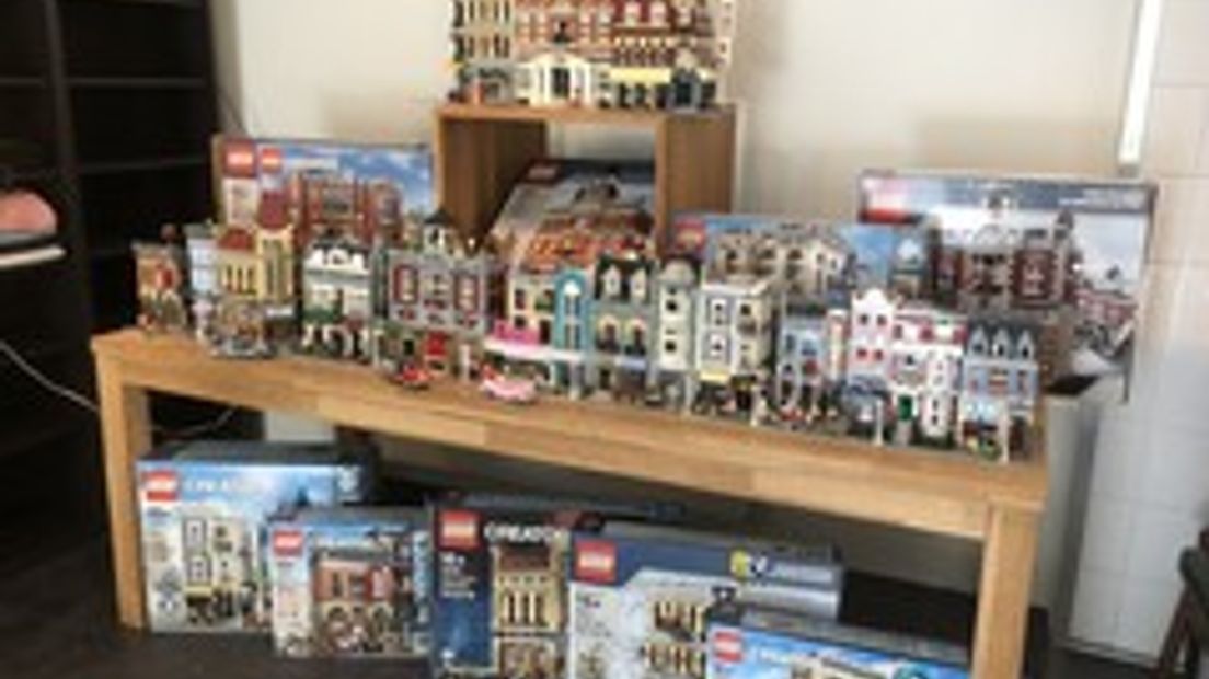 De huizensets van Lego.