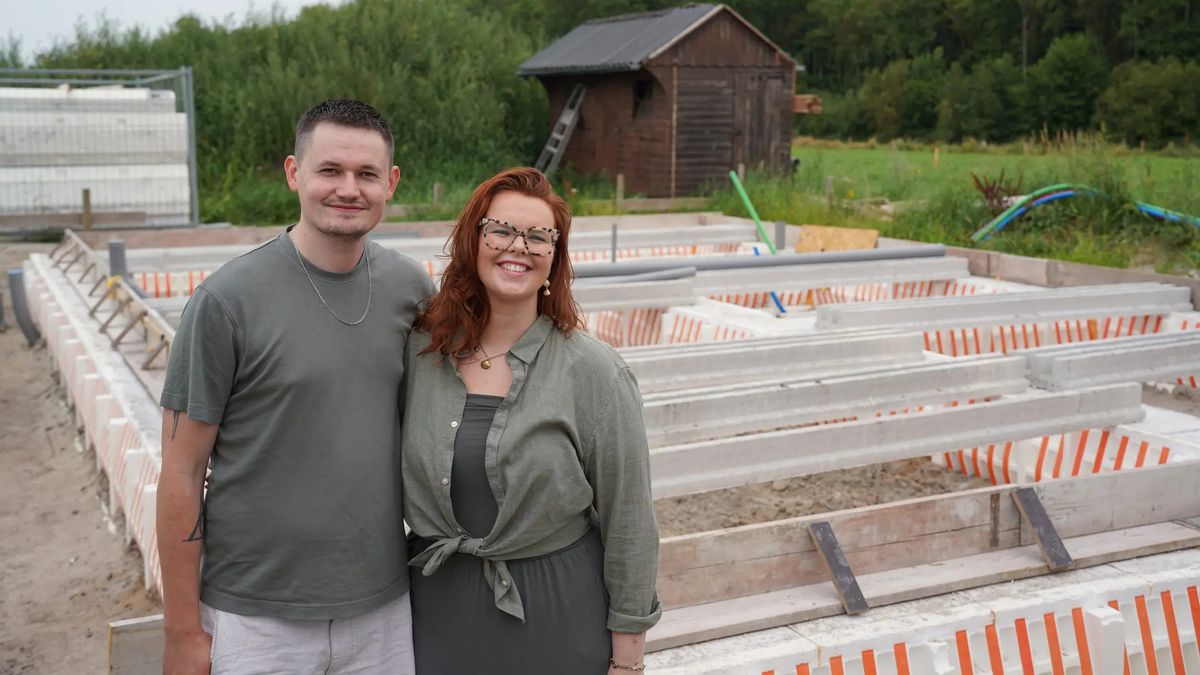 Jelger (27) en Isa (25) bouwen hun droomhuis in Joure: 
