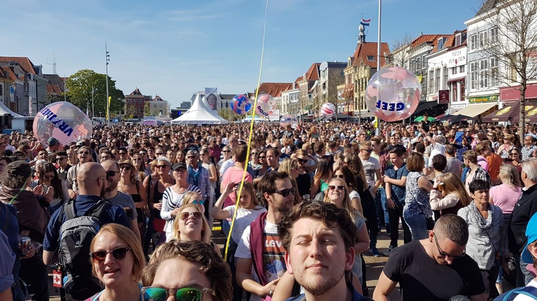 Zonnig en warm op bevrijdingsdag