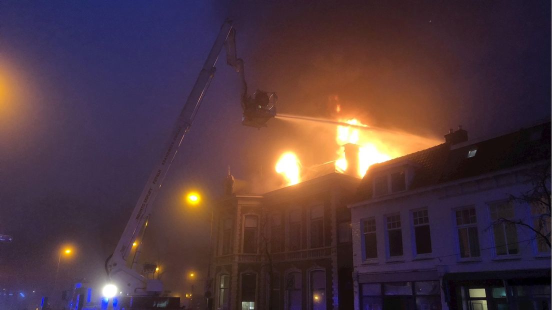 Grote brand Zwolle