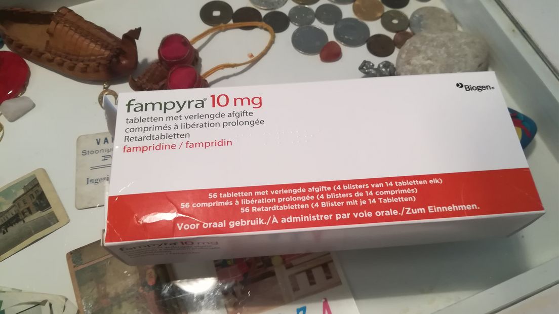 Het medicijn Fampyra.