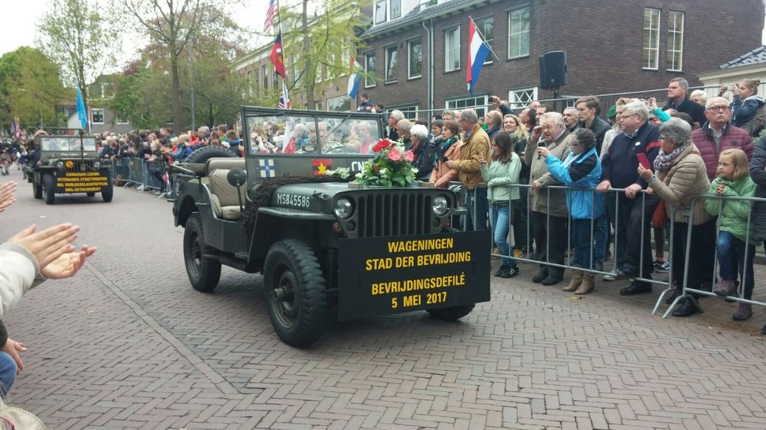 En ze blijven rijden zoalsl hier in Wageningen - foto Omroep Gelderland