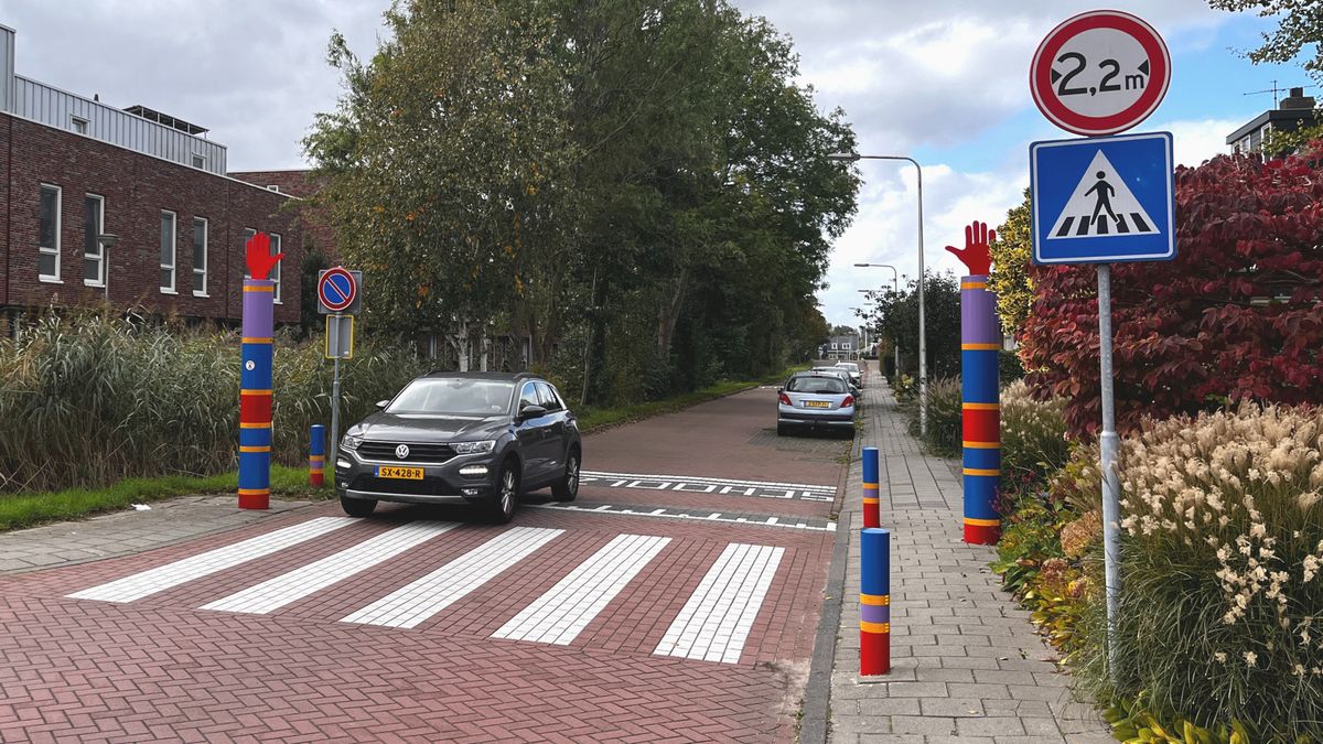 'Bizar druk' rondom basisschool, eenrichtingsverkeer ingevoerd: 'Smalle straat, maak fietspad'