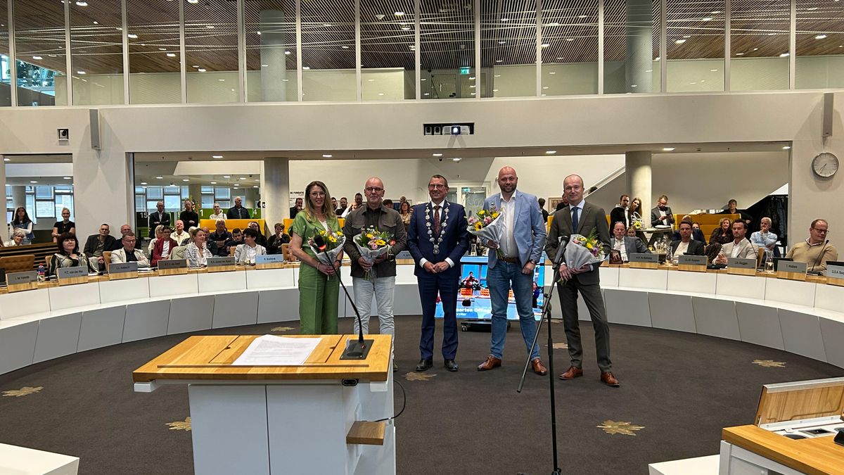 Nieuwe college van B&W geïnstalleerd in Hardenberg