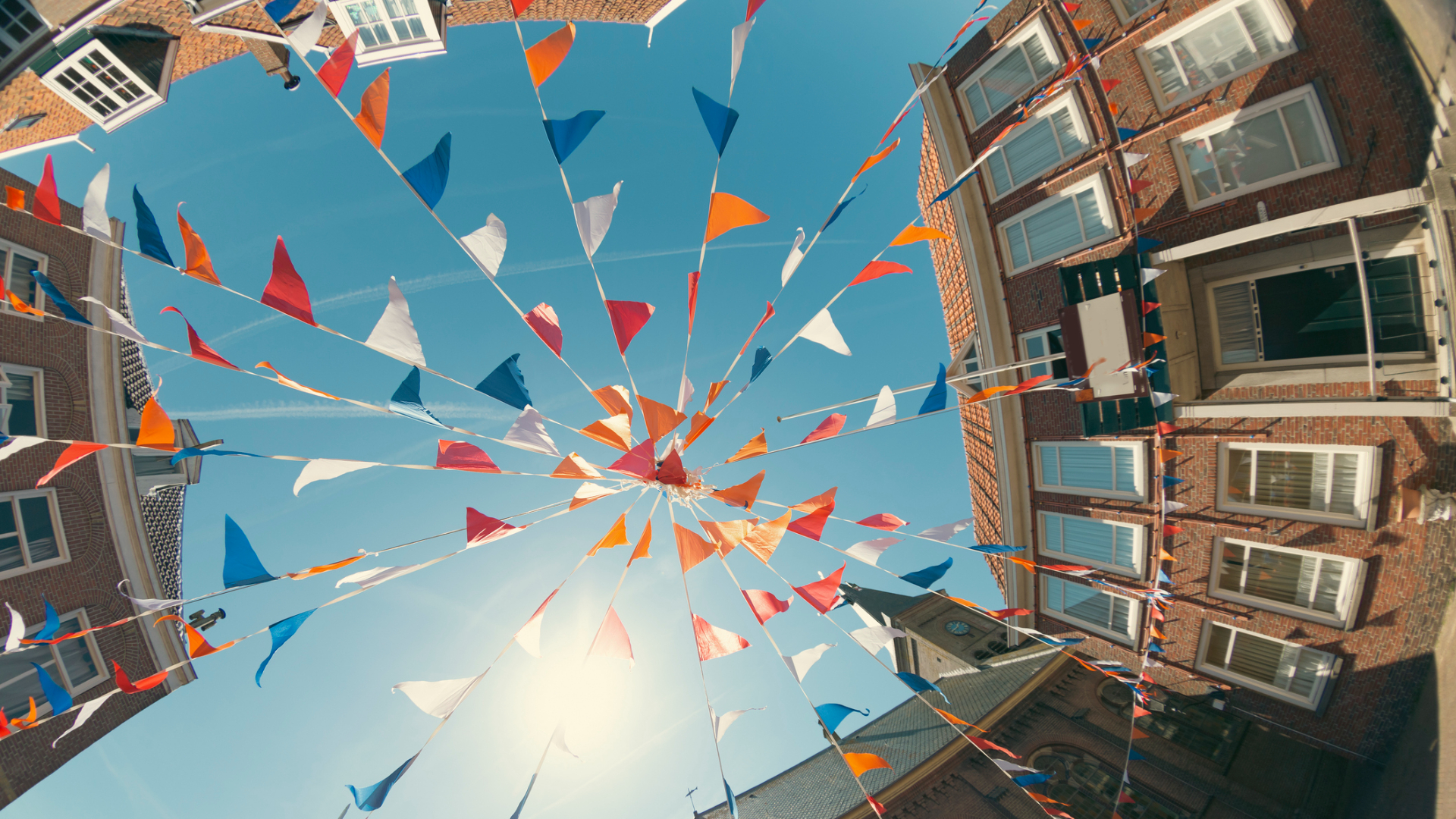 Op Koningsdag krijgen zonnige perioden en blijft het droog