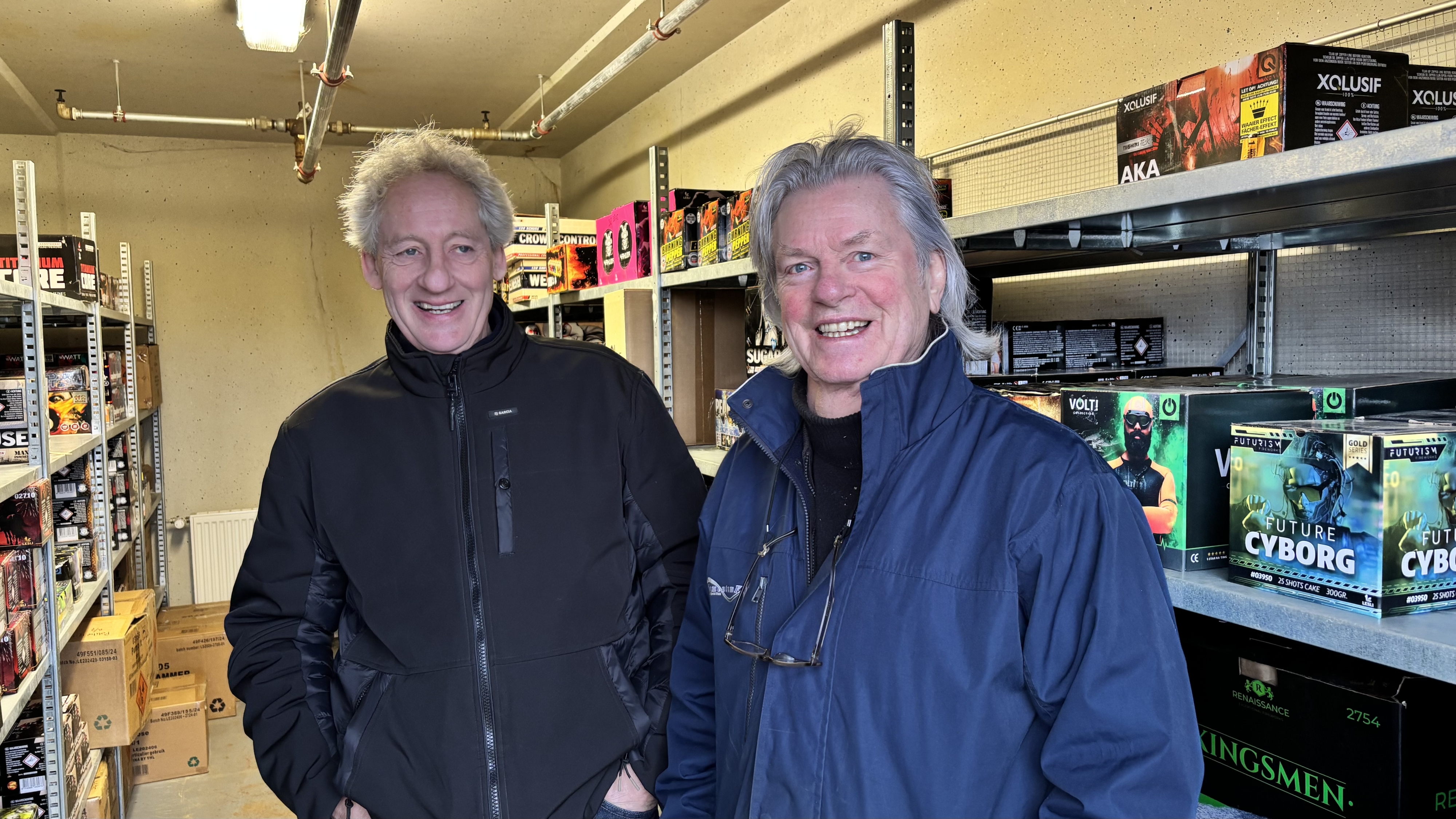 Christiaan van der Nat en Henk de Vries