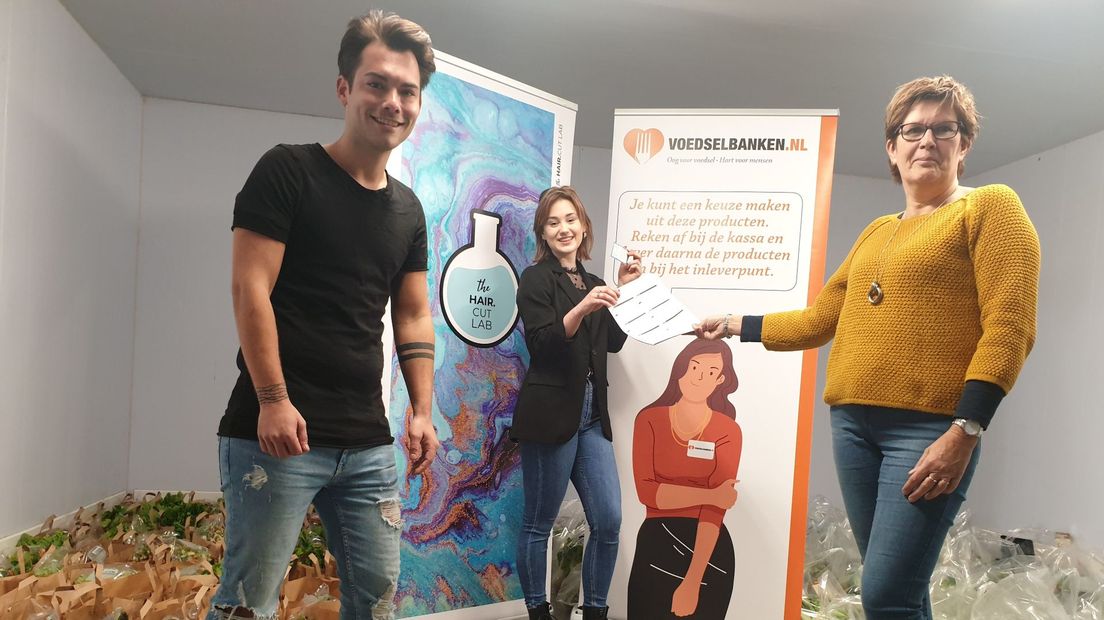 Gratis knipbeurt voor cliënten Voedselbank Hardenberg