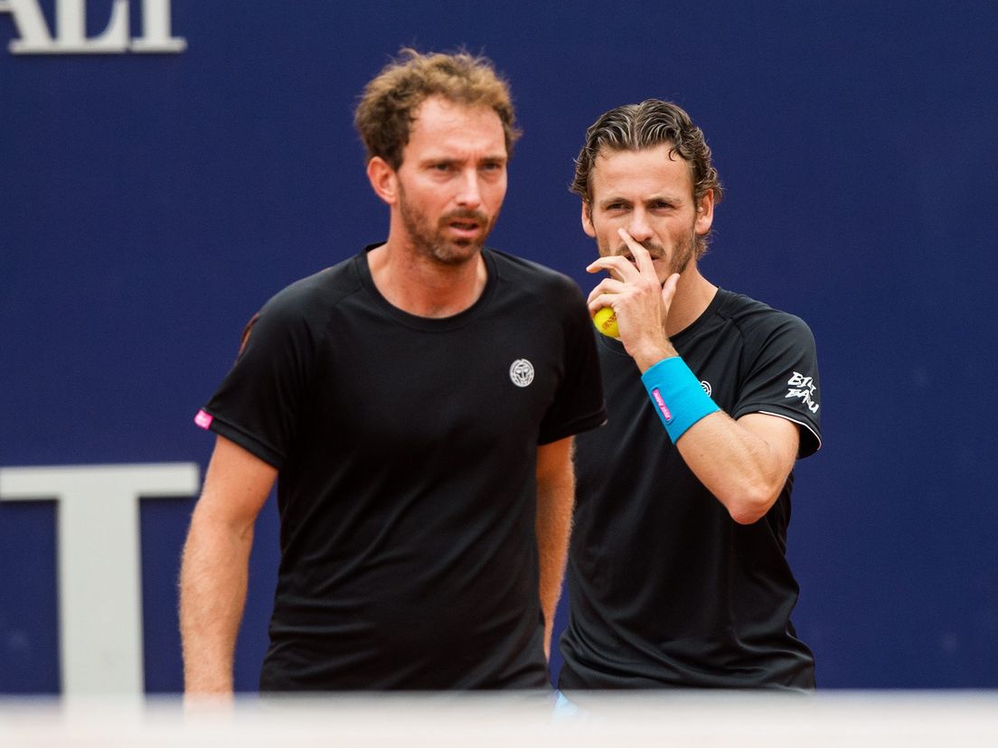 Links Matwé Middelkoop, rechts Wesley Koolhof