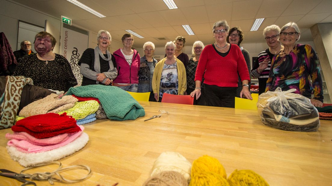 De dames blijven positief over het vinden van een nieuwe plek (Rechten: Robbert Oosting / RTV Drenthe)
