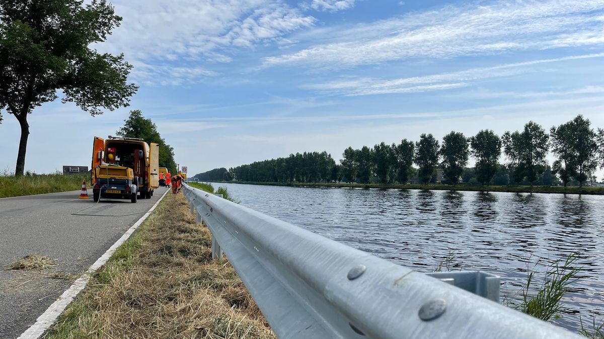 Aanleg vangrail Van Starkenborghkanaal begonnen: 'Het is een heugelijke dag'