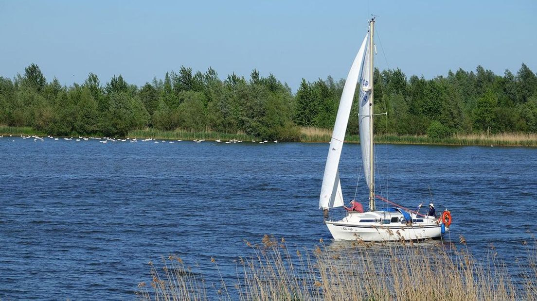 Opnieuw wordt water overgepompt vanuit het Markermeer naar het Veluwemeer.