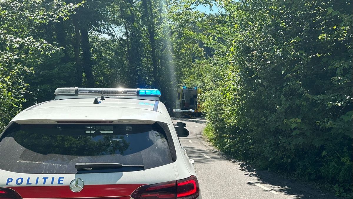 Fietser ernstig gewond na botsing met boom in Cadier en Keer