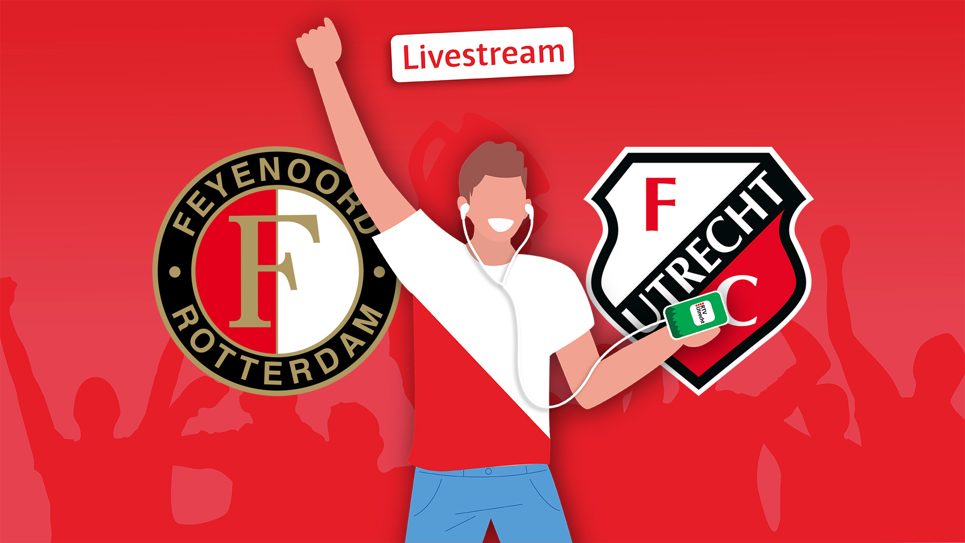 Livestream: Feyenoord - FC Utrecht | Luister vanaf 11.45 uur