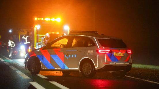 N34 was tijdelijk deels dicht na botsing. N34 was tijdelijk deels dicht na botsing.