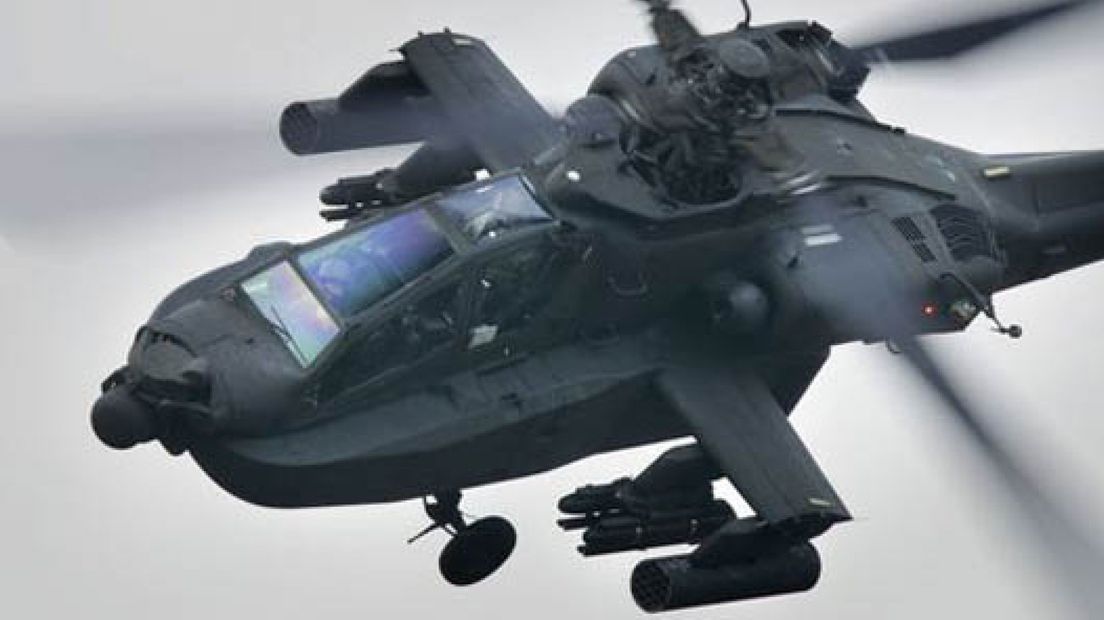 Apache-oefeningen bij 't Harde