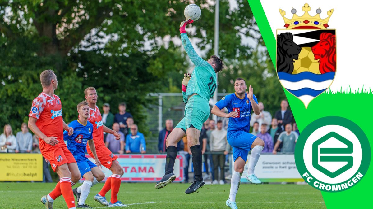 LIVE: Schouws elftal begonnen aan duel met FC Groningen