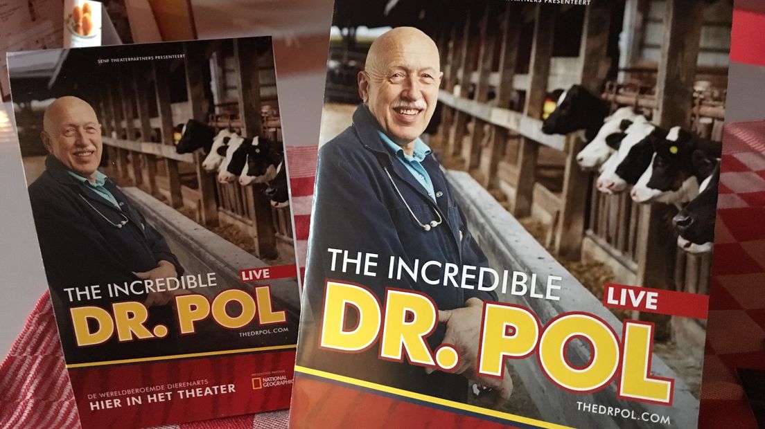 The Incredible Dr. Pol reist de komende twee weken door Nederland met een theatershow