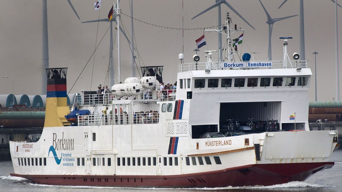 Tot 15 mei nog maar één veerboot per dag van