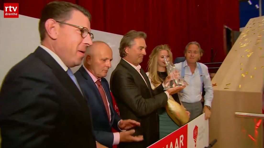 McNetiq ondernemer Edwin van der Heide wint de Young Business Award (Rechten: RTV Drenthe)