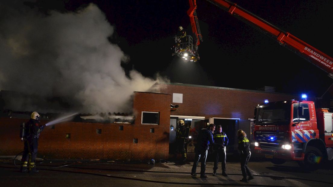 Brand bij reataurant Hu Dynasty Geesteren