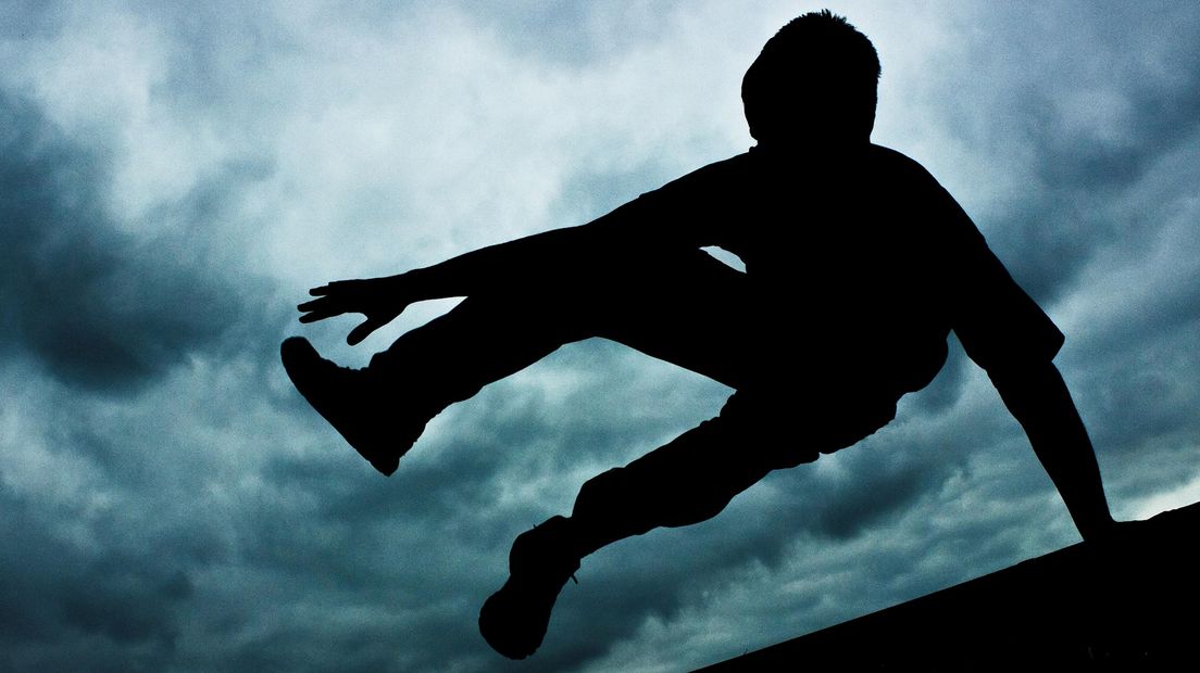 Freerunners aangezien voor inbrekers in Enter
