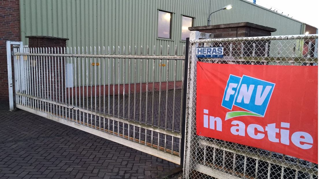 Een eerdere staking bij Smurfit Kappa