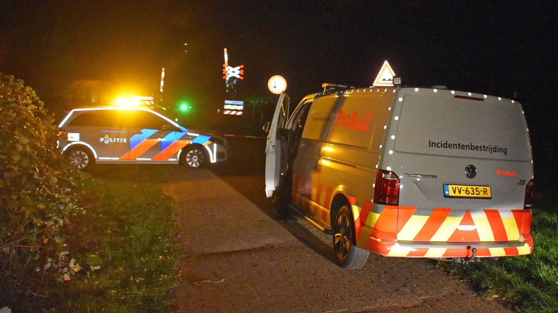 De spoorwegovergang in Meppel (Rechten: Persbureau Meter)