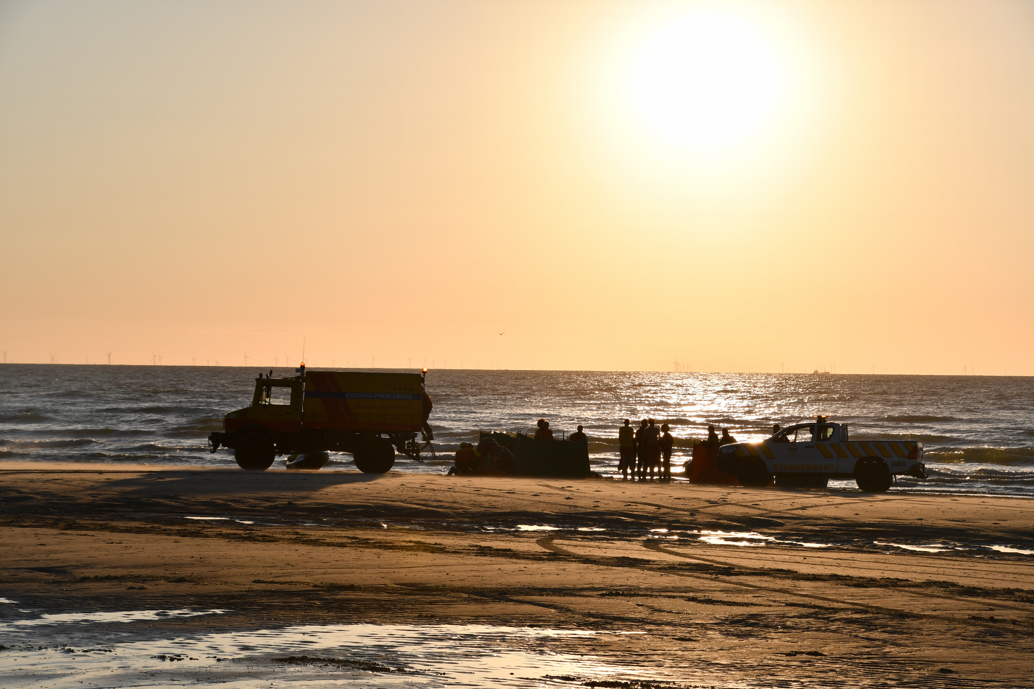 Zwemmer overleden bij het strand van Oostkapelle